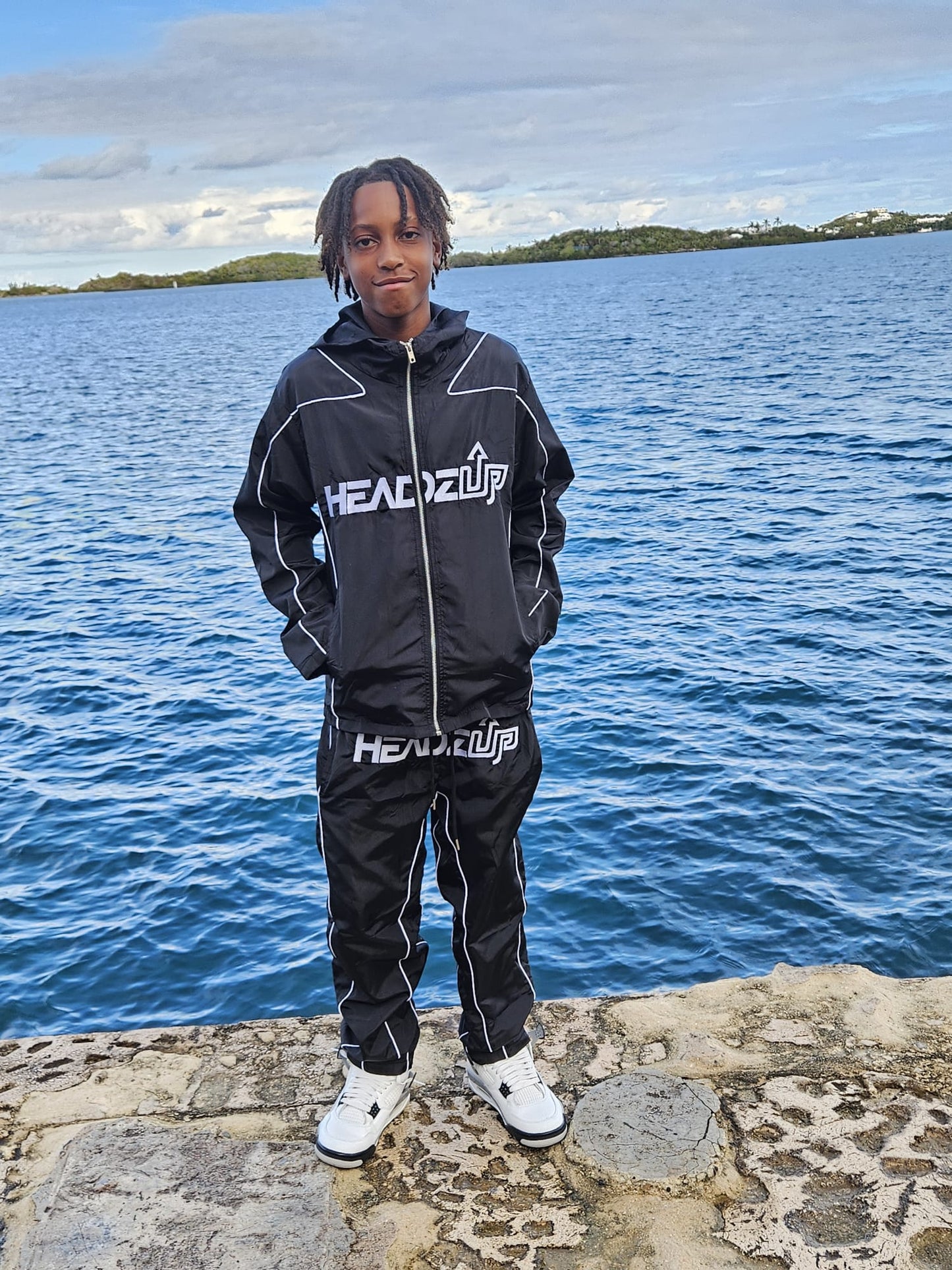 HEADZUP Shadow Reflect Track Suit