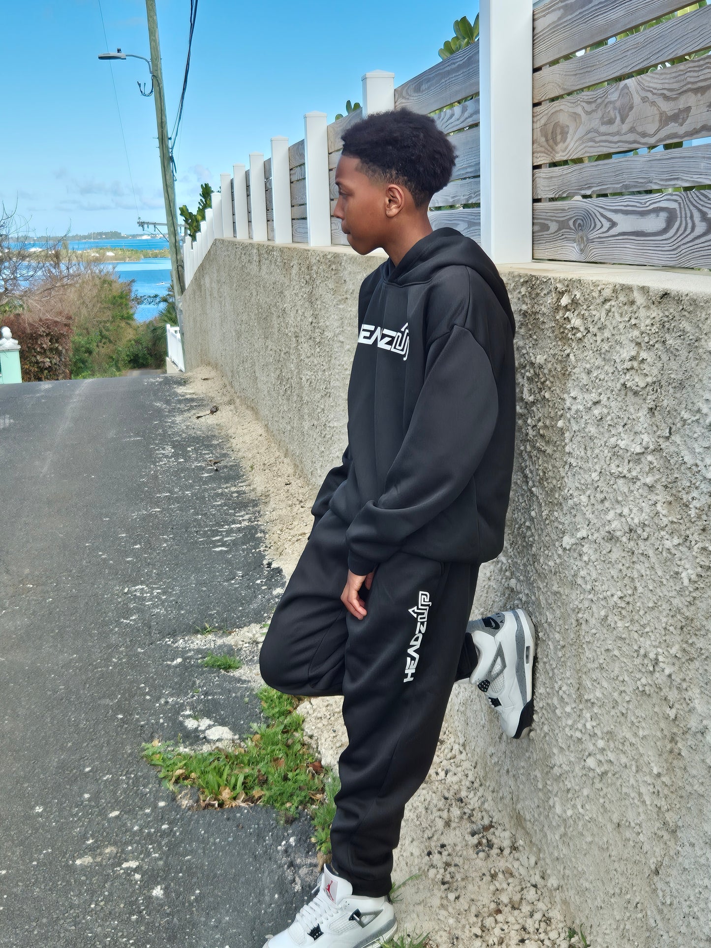 HEADZUP Upper Echelon  Raised Logo Track Suit