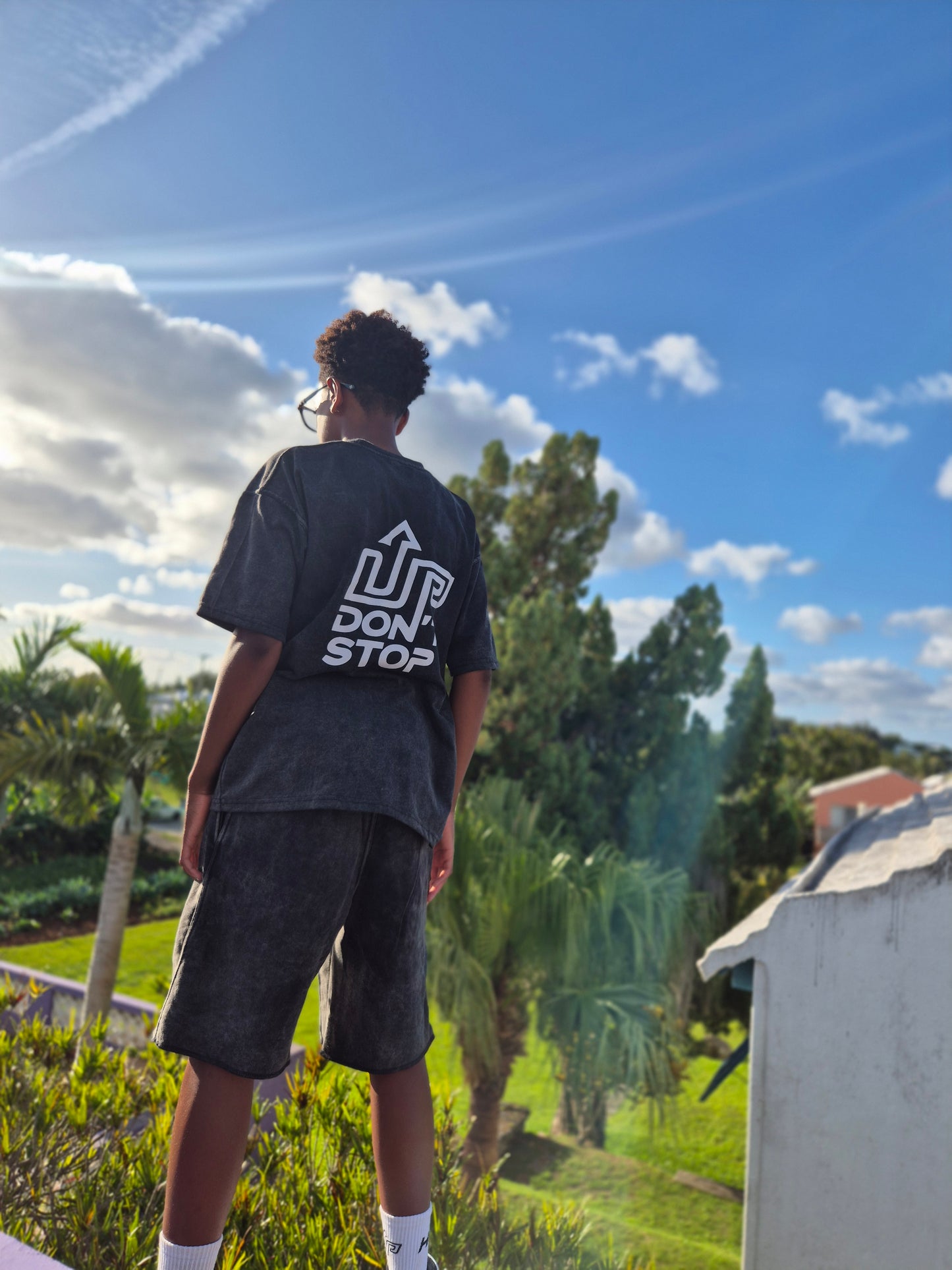 HEADZUP Black Acid Tee