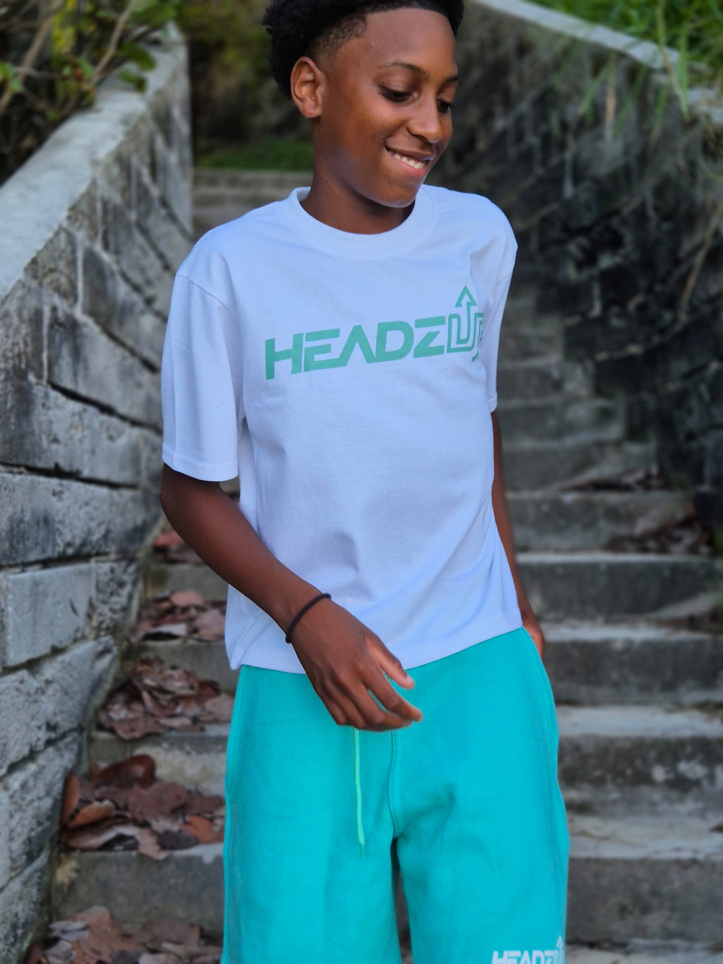 HEADZUP  Cropped Tee